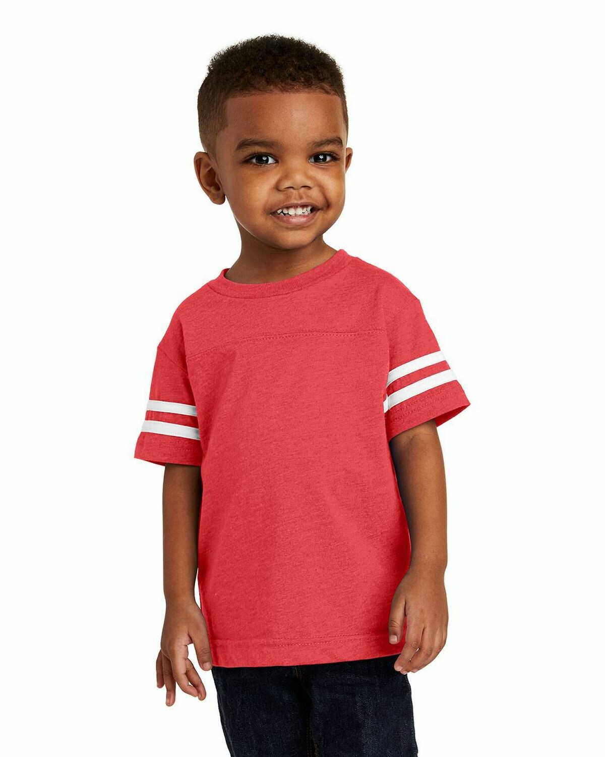Rabbit Skins RS3037 Toddler Football Fine Jersey T Shirt Buy Blank or Print Logo