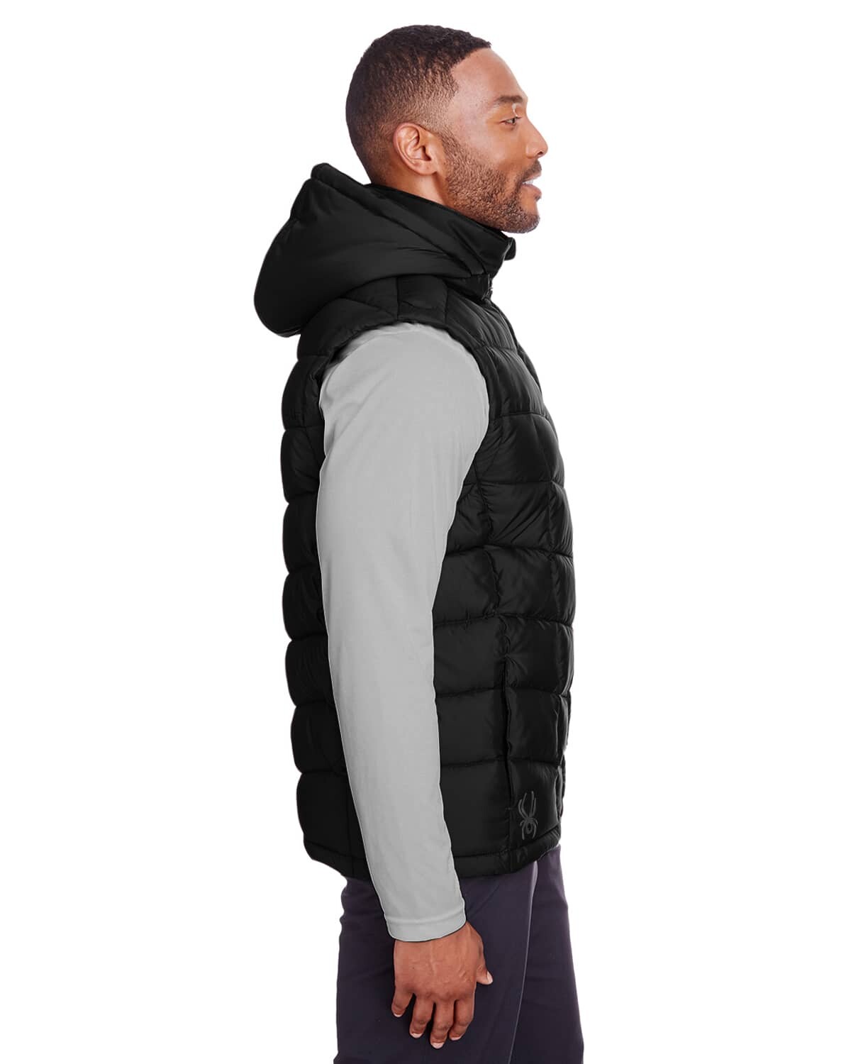 Custom Spyder S16642 Mens Pelmo Puffer Vest Wholesale Promotional Apparel
