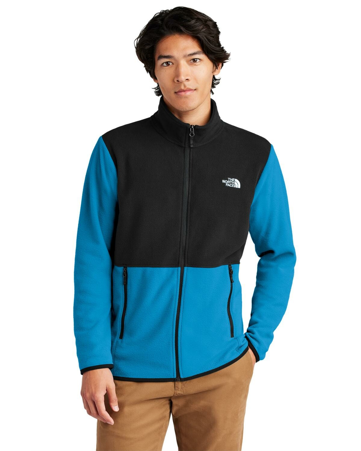 North face fleece blue online