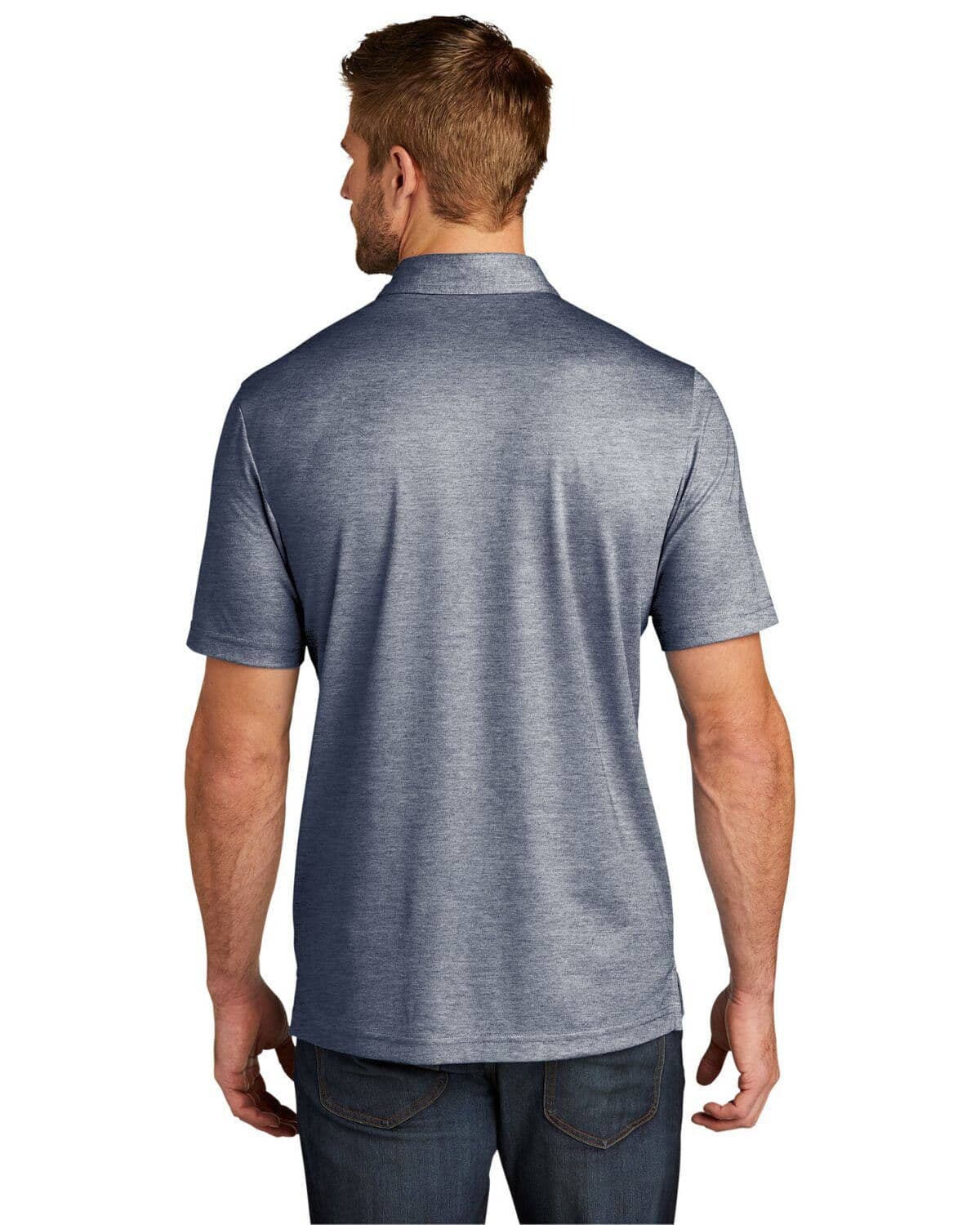 Custom TM1MU412 Oceanside Heather Polo | Wholesale