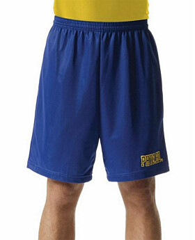 A4 N5255 Adult 9 Lined Micromesh Shorts