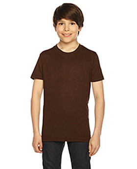 American Apparel BB201W Youth Poly-Cotton Short-Sleeve Crewneck T-Shirt