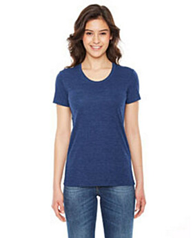 American Apparel TR301W Ladies Triblend Short-Sleeve Track T-Shirt