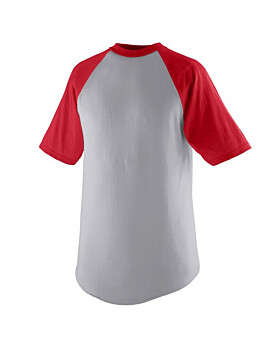 Augusta Sportswear 424 Youth Short-Sleeve Baseball Jersey