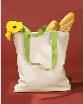 BAGedge BE010 Canvas Tote with Contrasting Handles
