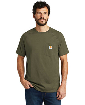 Carhartt CT100410 Force Cotton Delmont Short Sleeve T-Shirt