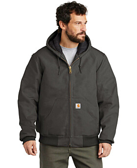 Carhartt CTSJ140 Quilted-Flannel-Lined Duck Active Jacket