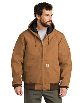 Carhartt CTTSJ140 Tall QuiltedFlannelLined Duck Active Jac