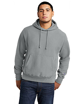 Champion GDS101 Reverse Weave  Garment-Dyed Hooded Sweatshirt