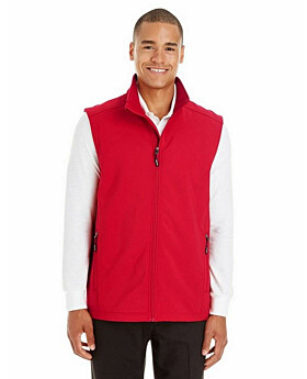 Core365 CE701 Mens Cruise Two-Layer Fleece Bonded Soft Shell Vest