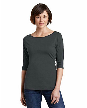 District DM107L Women Perfect Weight 3/4-Sleeve Tee
