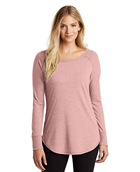 District DT132L Women Perfect Tri Long Sleeve Tunic