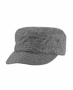 District DT619 Houndstooth Military Hat