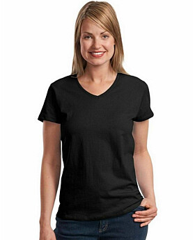 Hanes 5780 Ladies ComfortSoft V Neck T Shirt