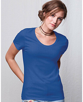 Hanes MO150 Ladies Modal Triblend Scoop T-Shirt