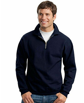 Jerzees 4528M Super Sweats 1/4-Zip Sweatshirt with Cadet Collar