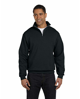 Jerzees 995 Adult NuBlend Quarter-Zip Cadet-Collar Sweatshirt
