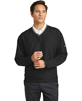 Nike Golf 234180 Mens V-Neck Wind Shirt