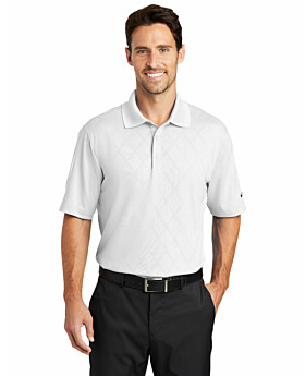 Nike Golf 349899 Mens Dri-FIT Cross-Over Texture Polo Shirt
