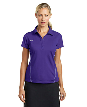 Nike Golf 452885 Women Dri-FIT Sport Swoosh Pique Polo Shirt