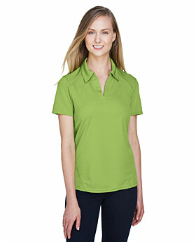 North End 78632 Ladies Recycled Polyester Performance Piqué Polo