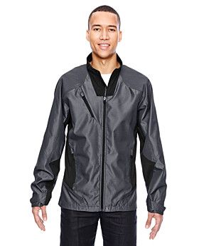 North End 88807 Mens Aero Interactive Two-Tone Lightweight Jacket