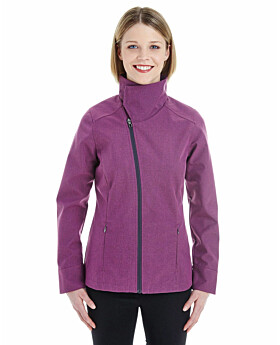 North End NE705W Ladies Edge Soft Shell Jacket with Convertible Collar