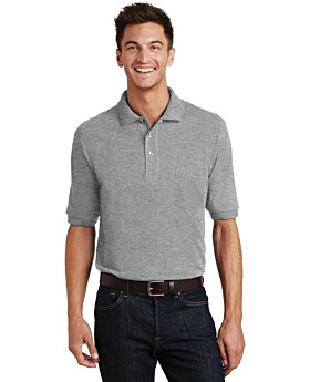 Port Authority K420P Pique Knit Polo with Pocket