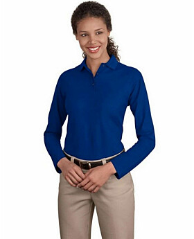Port Authority L500LS Ladies Silk Touch Polo