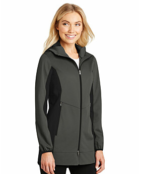 Port Authority L719 Ladies Active Hooded Soft Shell Jacket