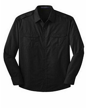 Port Authority S649 Stain-Resistant Roll Sleeve Twill Shirt