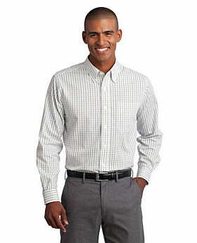 Port Authority TLS642 Tall Tattersall Easy Care Shirt