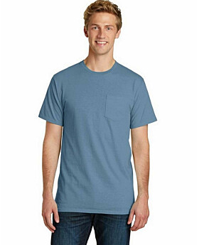 Port & Company PC099P Essential Pigment-Dyed Pocket Tee