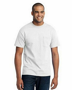 Port & Company PC55P T-Shirt with Pocket
