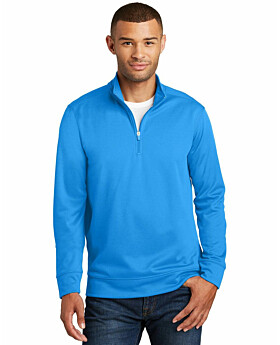 Port & Company PC590Q Mens Performance Fleece 1/4 Zip Pullover Sweatshirt