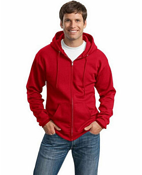 Port & Company PC78ZH Full-Zip Hooded Sweatshirt