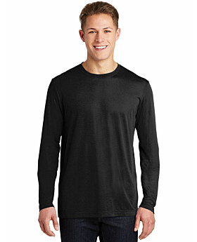 Sport-Tek ST450LS Mens Long Sleeve Posi Charge Competitor Cotton Touch T-Shirt