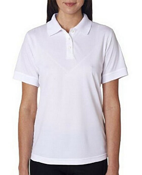 UltraClub 8315L Ladies Platinum Performance Pique Polo with TempControl Technology