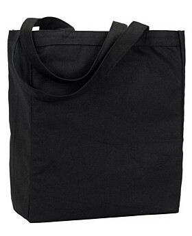 UltraClub 9861 Allison Recycled Cotton Canvas Tote