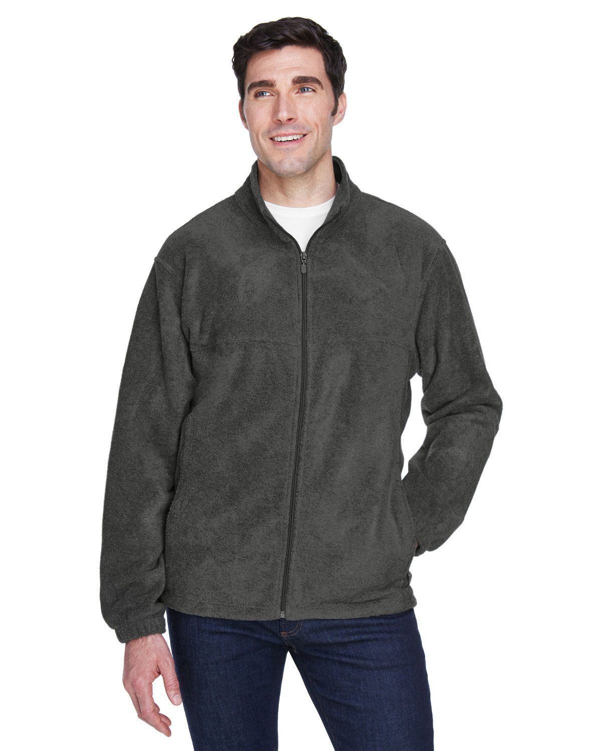 Size Chart for Harriton M990T Mens Tall 8 oz. Full-Zip Fleece ...