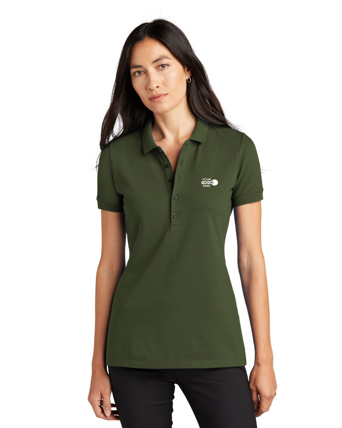 Size Chart For Mercer Mettle Mm1001 Womens Stretch Heavyweight Pique Polo