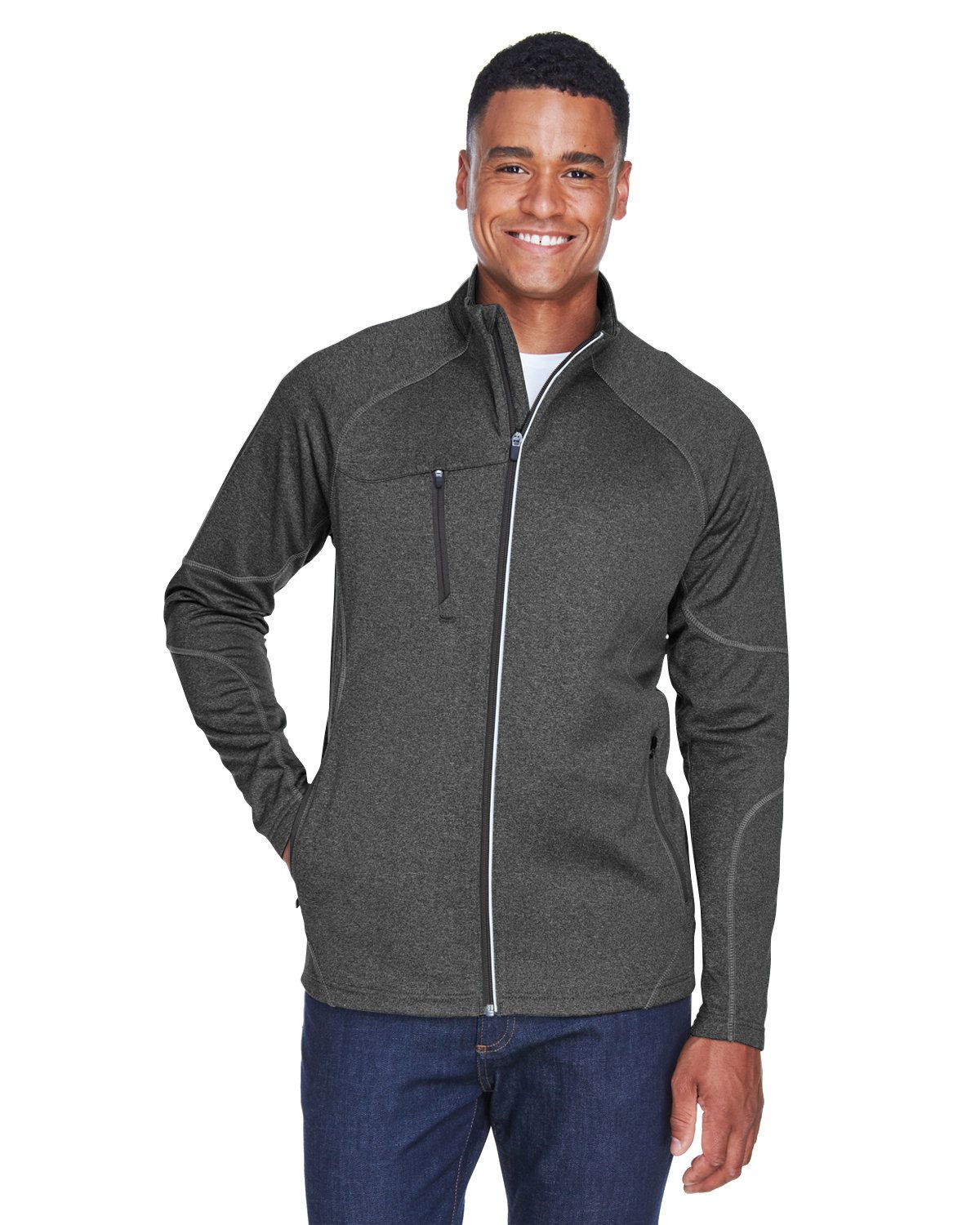 Size Chart for North End 88174 Mens Gravity Performance Fleece Jacket ...