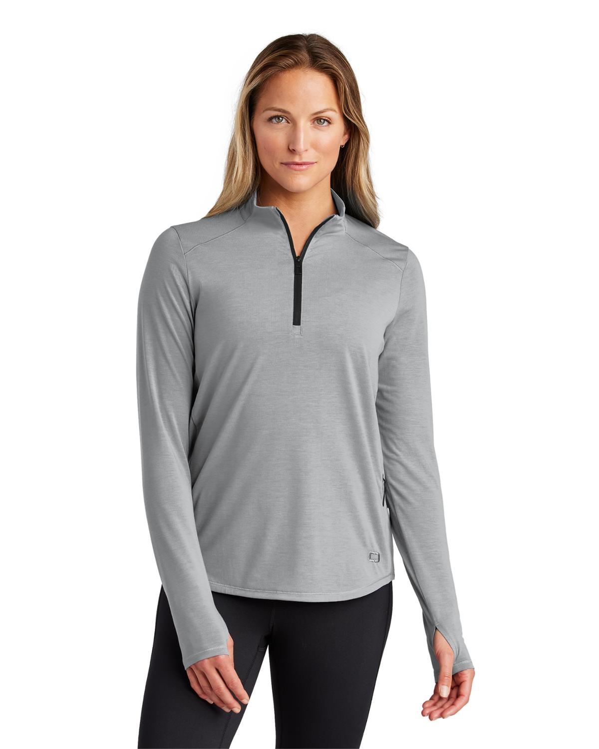 Size Chart for OGIO LOG153 Ladies Motion Quarter Zip - A2ZClothing.com