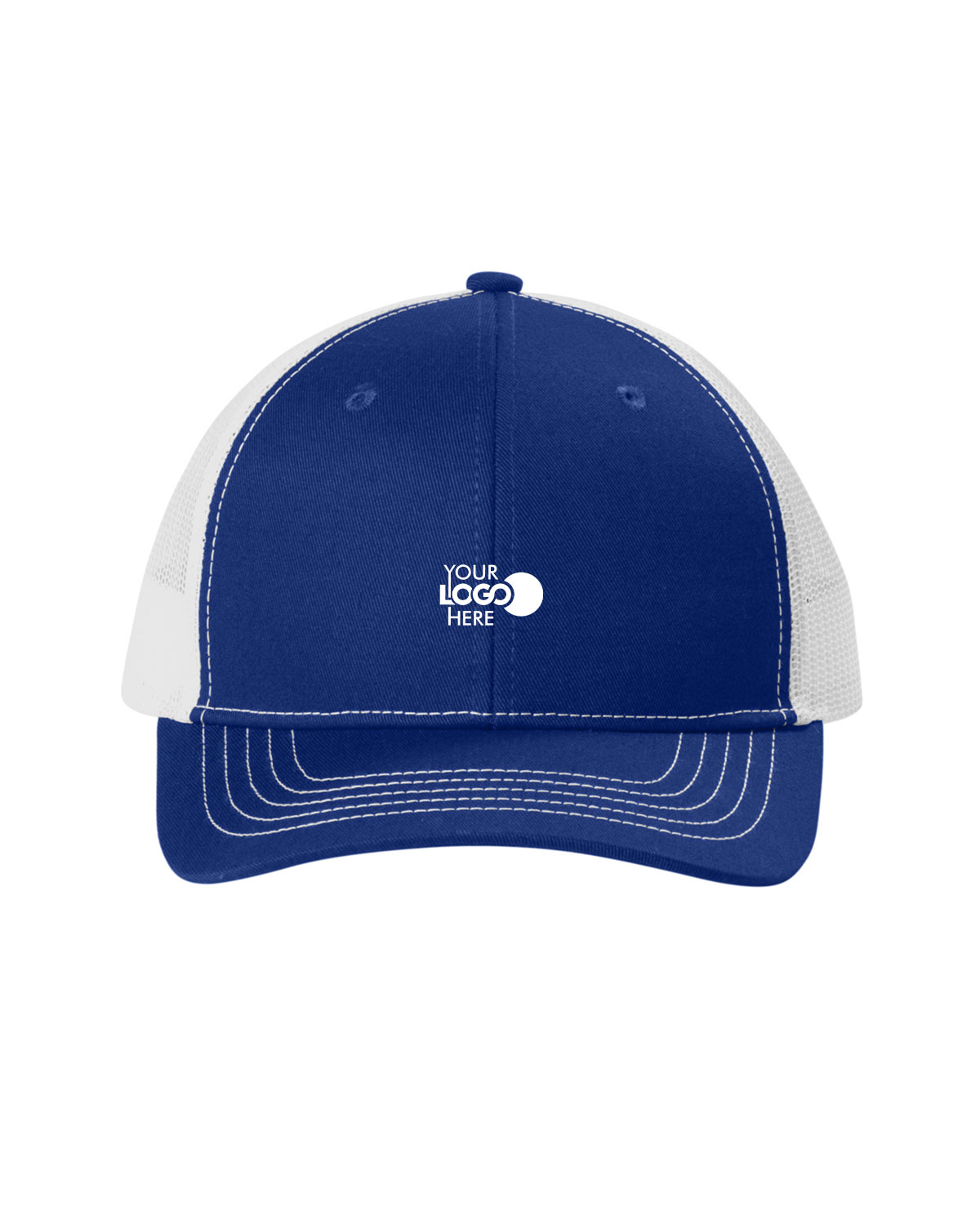 Size Chart for Port Authority YC112 Youth Snapback Trucker Cap