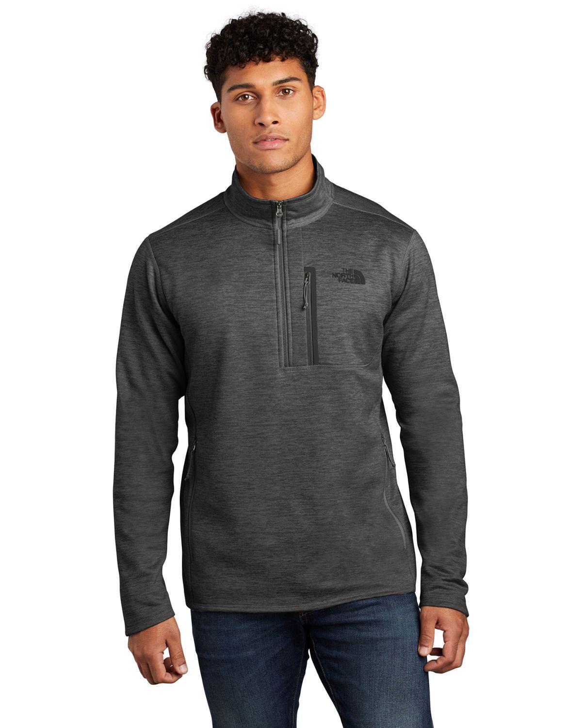 Size Chart for The North Face NF0A47F7 Skyline 1/2Zip Fleece ...