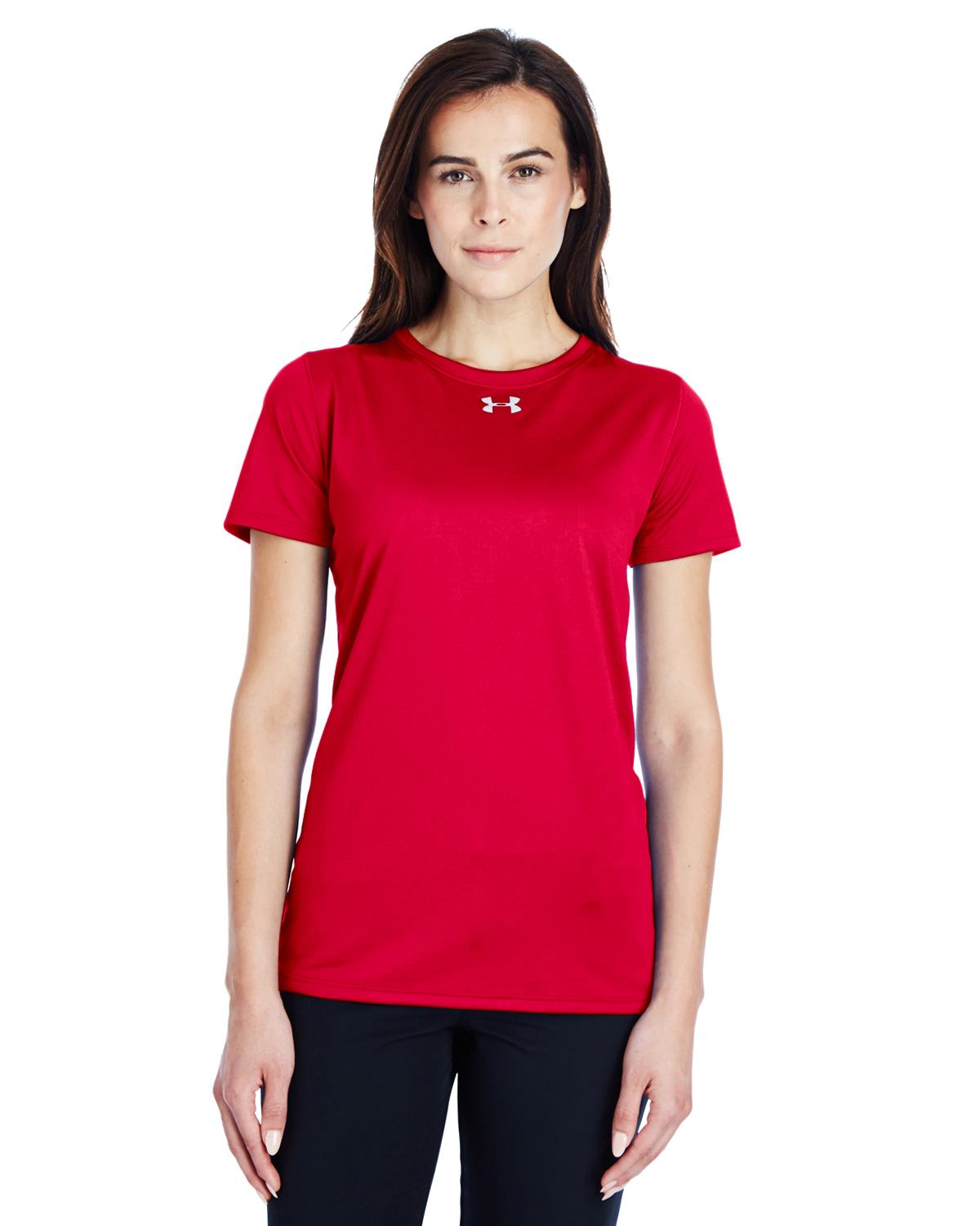 Size Chart for Under Armour 1305510 Ladies Locker T-Shirt - A2ZClothing.com