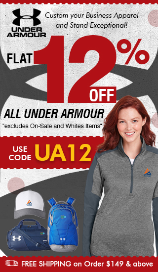 flat 12% off all under armour